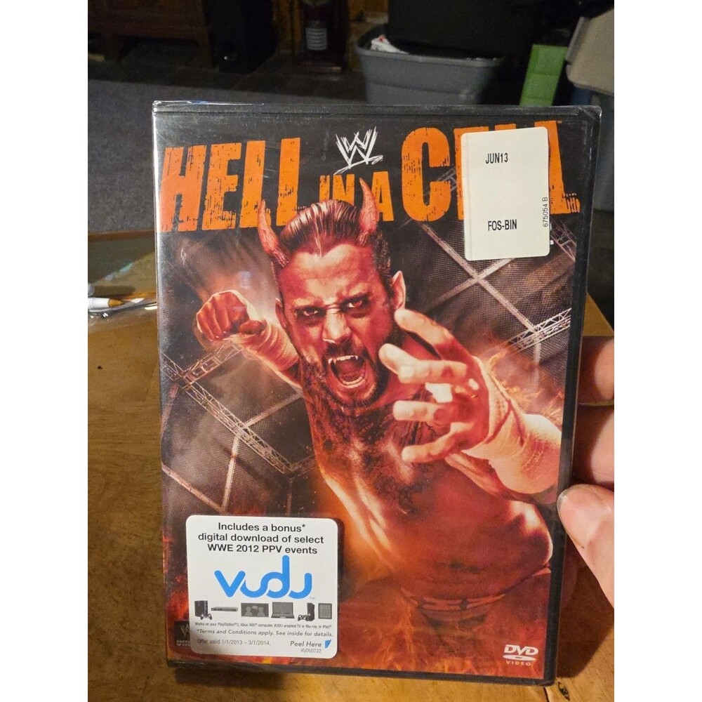WWE: Hell in a Cell 2012 (DVD, 2012) CM Punk